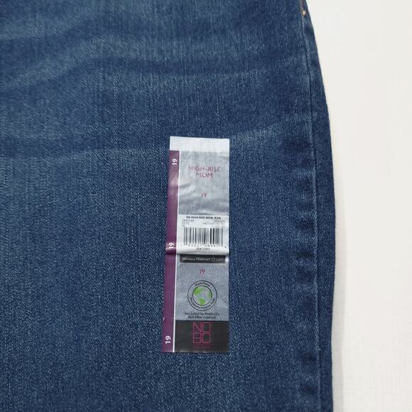 No Boundaries Jeans Size 19 Juniors High Rise Mom Jean Denim​​ - Picture 2 of 8